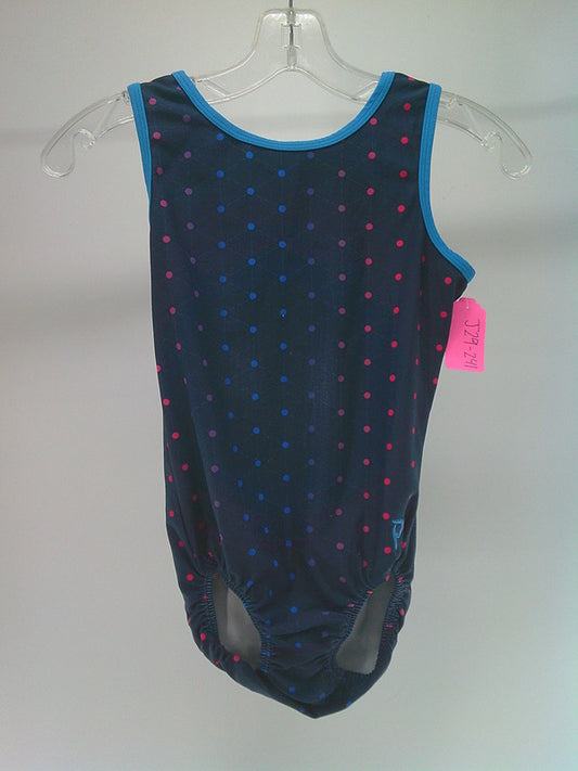 Pre-Owned Leotard Plum   Small Adult Navy Blue  Acro Tumbling