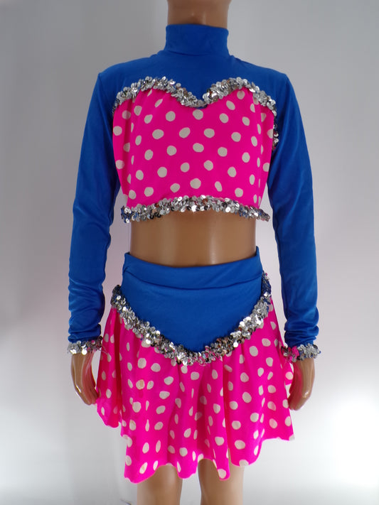 Pre-Owned Costume Art Stone   Medium Child Blue  Jazz