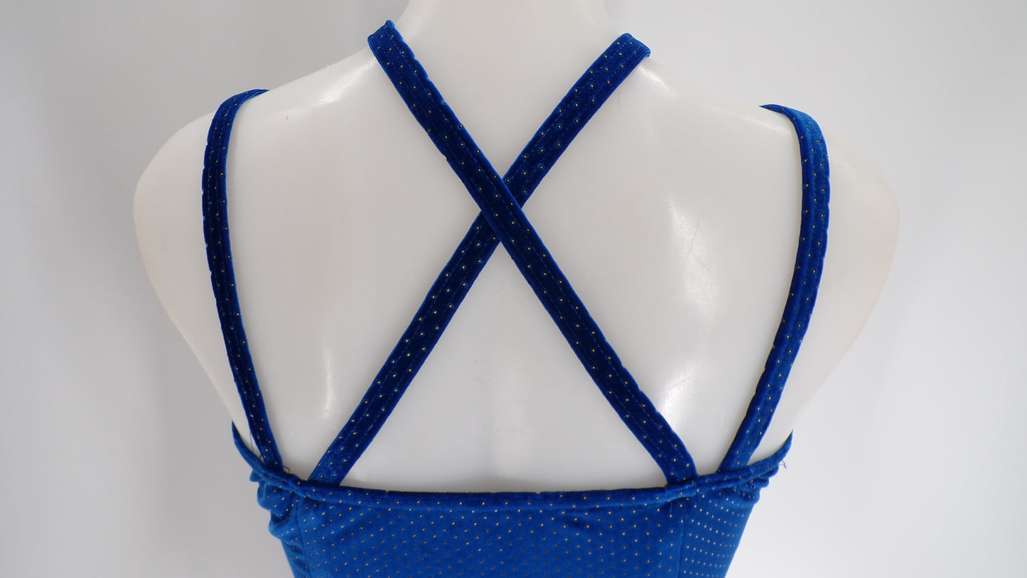Pre-Owned Costume Kelle Small Adult Royal Blue Lyrical