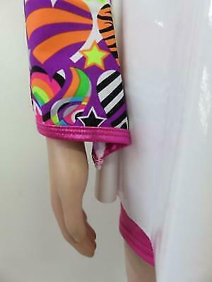 Pre-Owned Costume Curtain Call  E1351 Large Child Colorful 60's Dress Jazz