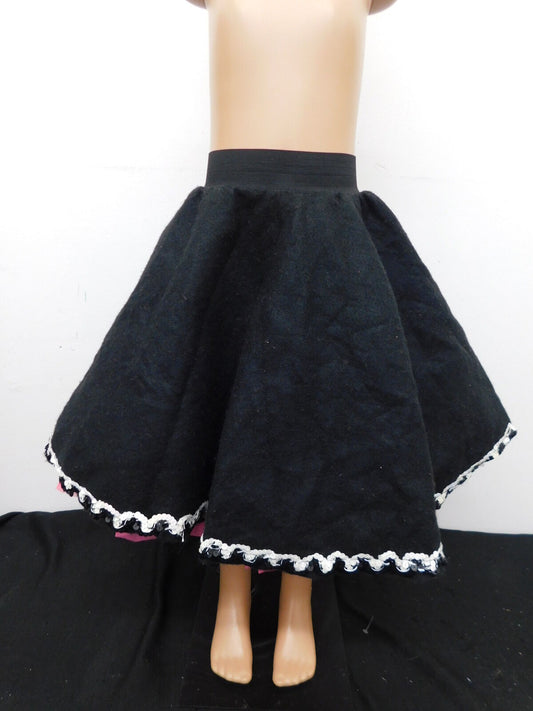 Pre-Owned Skirt Unbranded   Medium Child Black  Ballet