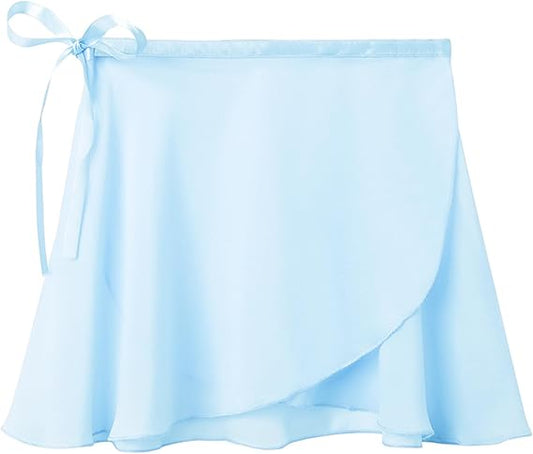 Pre-Owned Skirt Stelle Wrap Large Child Light Blue Ballet Pointe