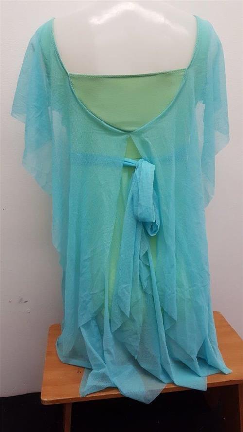 Pre-Owned Costume Art Stone  2214 Large Child Blue  Contemporary