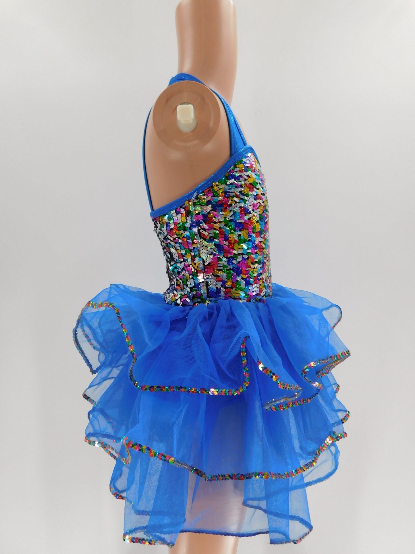 Pre-Owned Costume Curtain Call  E2170 Small Child Royal Blue  Jazz