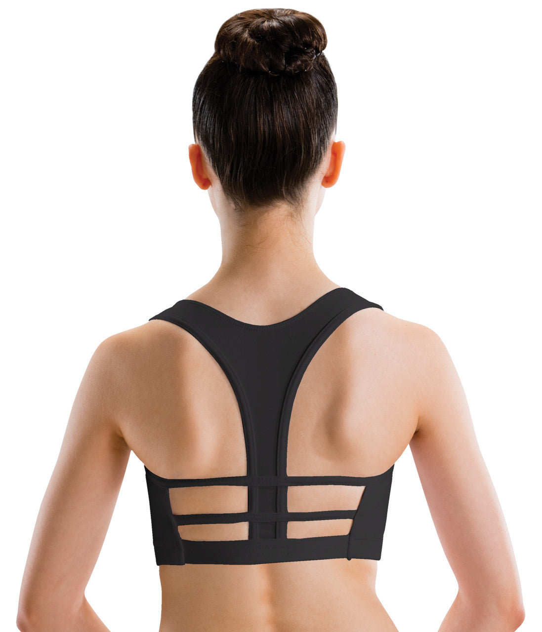 Pre-Owned Sports Bra Motionwear  3060 Large Child Black  Jazz