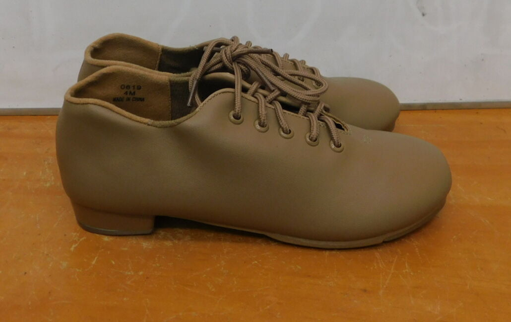 Pre-Owned Tap Shoes DanzNMotion Big Kid 4M Oxford   Student