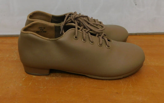 Pre-Owned Tap Shoes DanzNMotion Big Kid 4M Oxford   Student