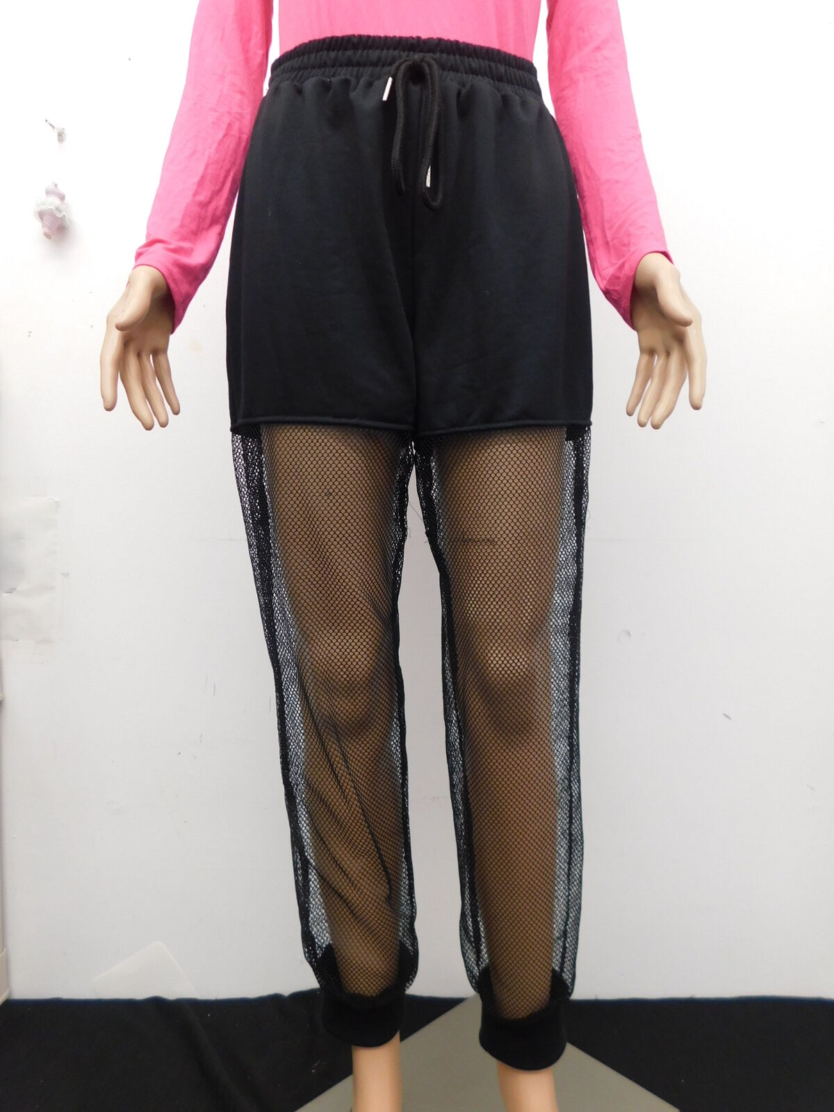 Pre-Owned Costume Unbranded  JT1009 Medium Adult Pink Leotard & Pants Hip Hop Jazz