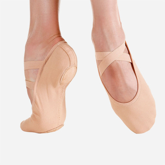 NEW NEW Ballet Shoes SoDanca SD120 Sand Adult All Sizes  Canvas  Split Sole