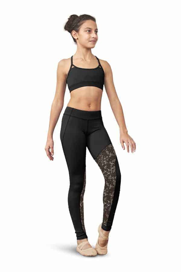 Pre-Owned Leggings Bloch  FP5171CB Large Child Blue  Jazz