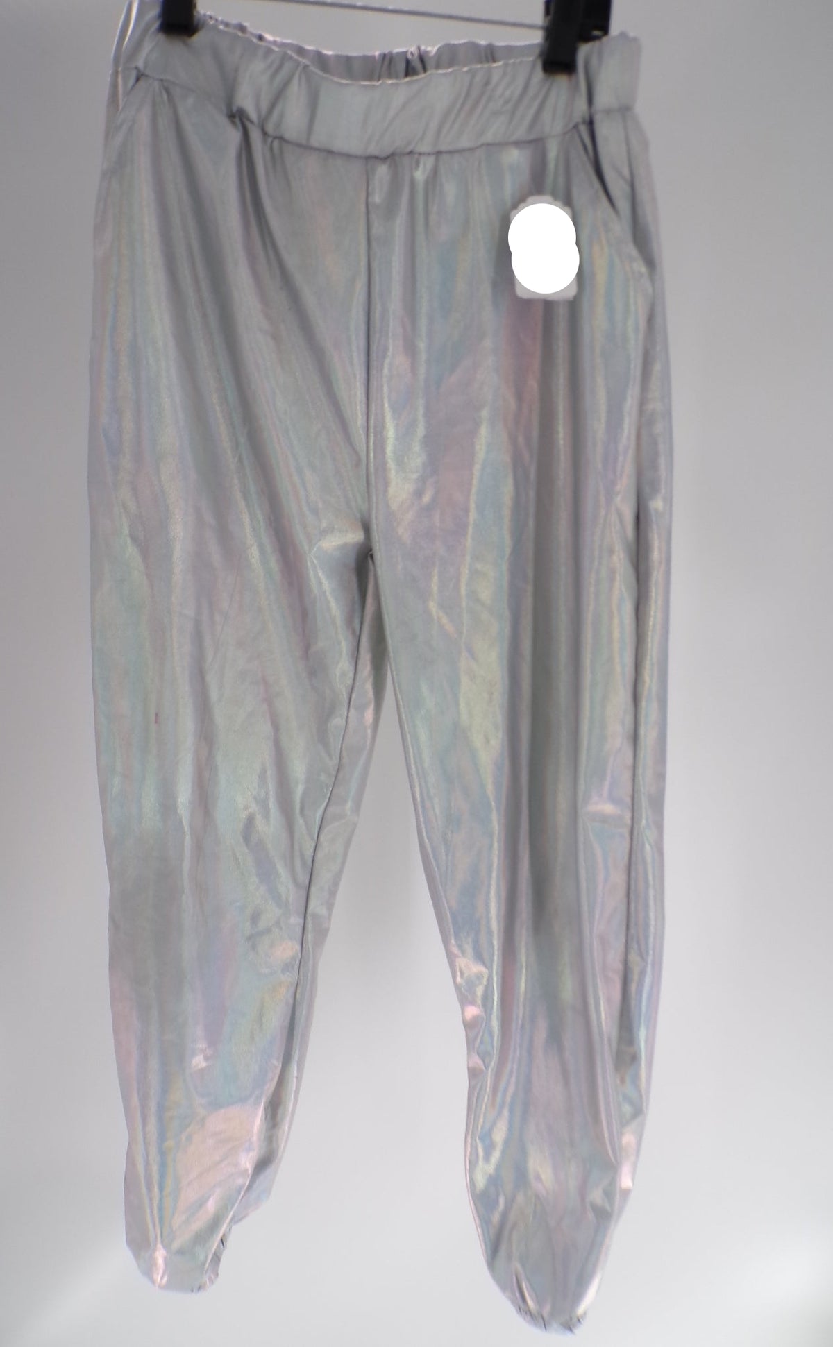Pre-Owned Joggers Costume Zaxicht Small Adult Silver Jazz Hip Hop