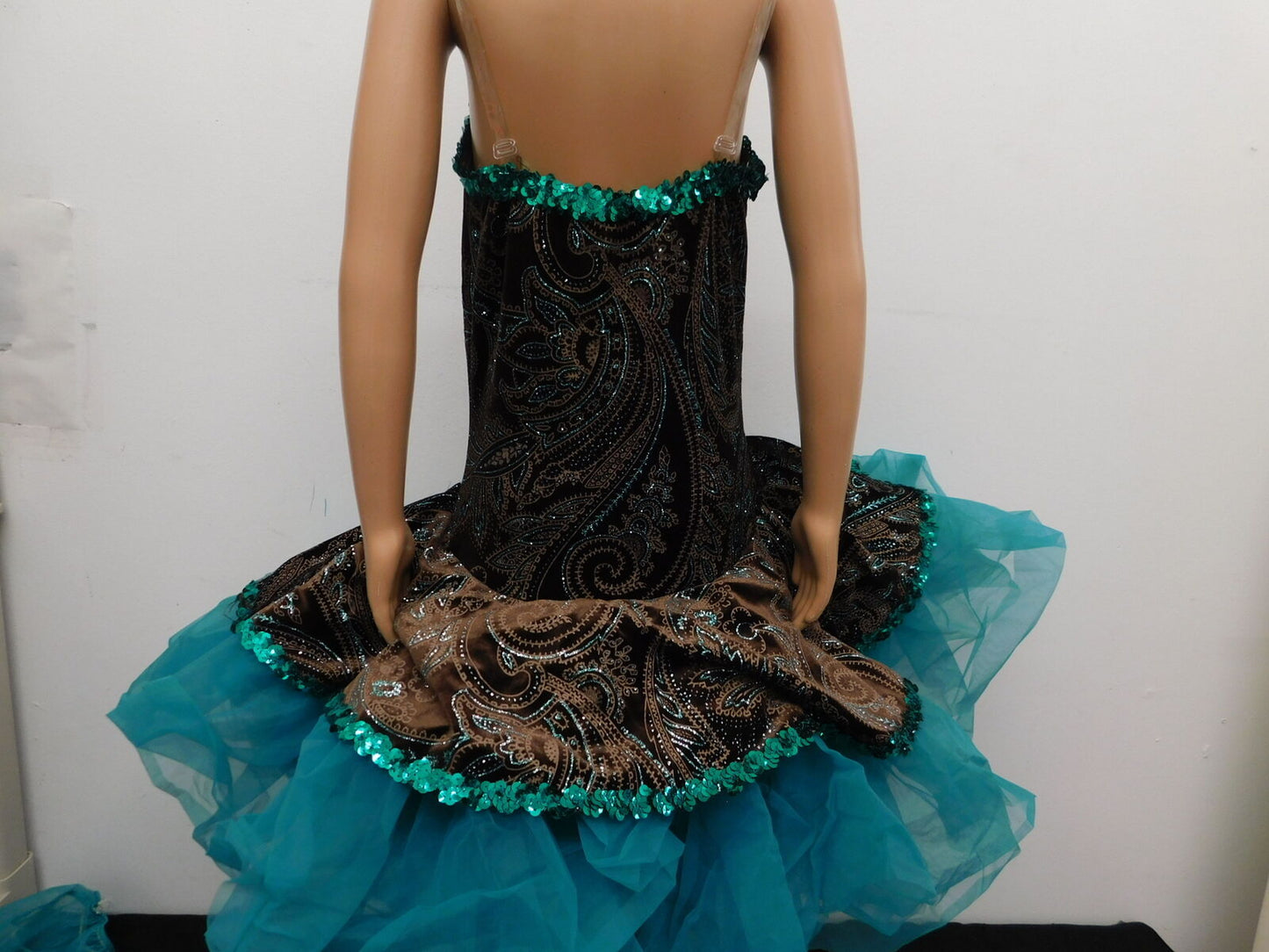 Pre-Owned Costume Wolff Fording  19060 Large Child Brown  Ballet