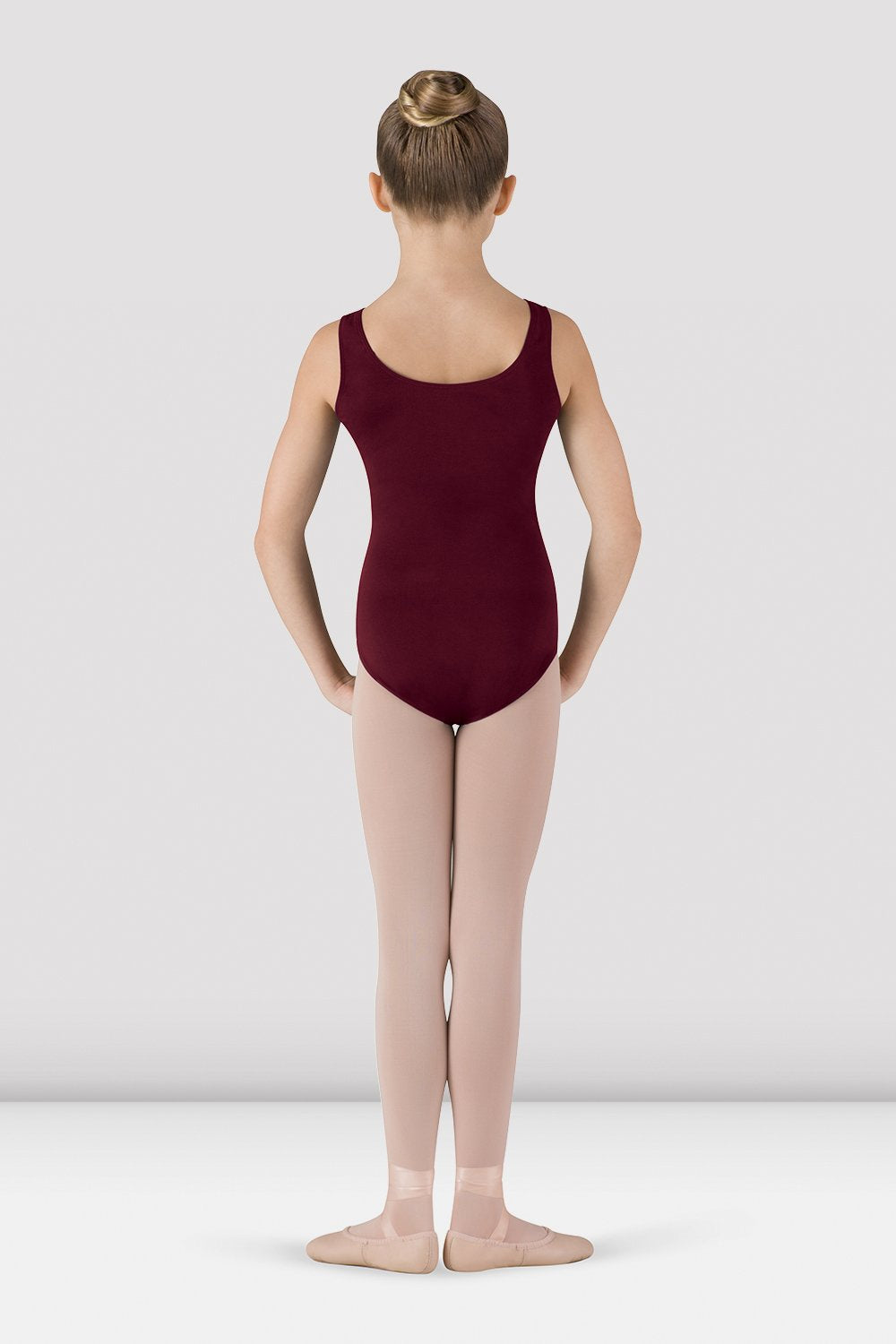 Pre-Owned Leotard Bloch  CL5405 Large Child Burgundy  Ballet