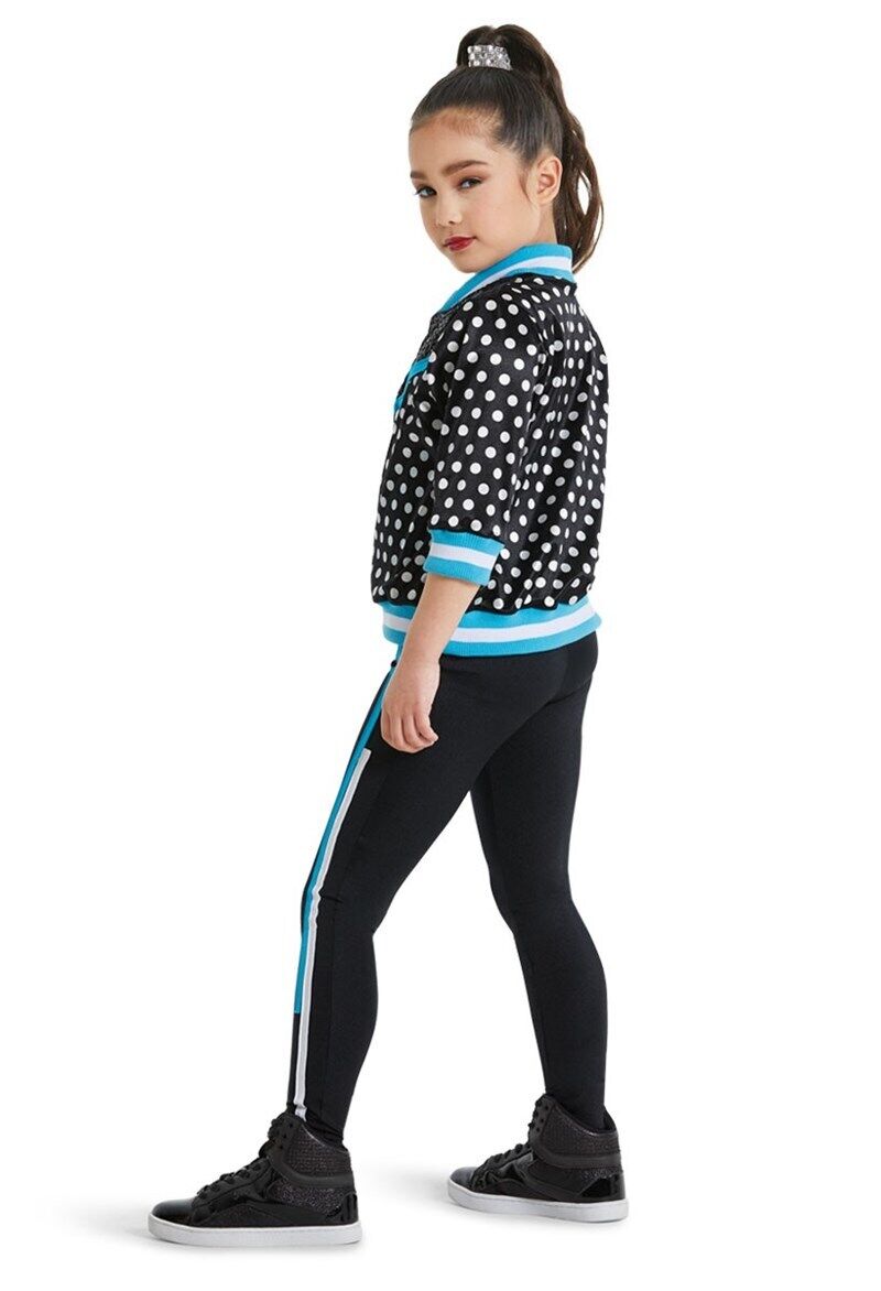 Pre-Owned Costume Weissman  11747 Medium Child Red 2pc Jazz Hip Hop Sequin