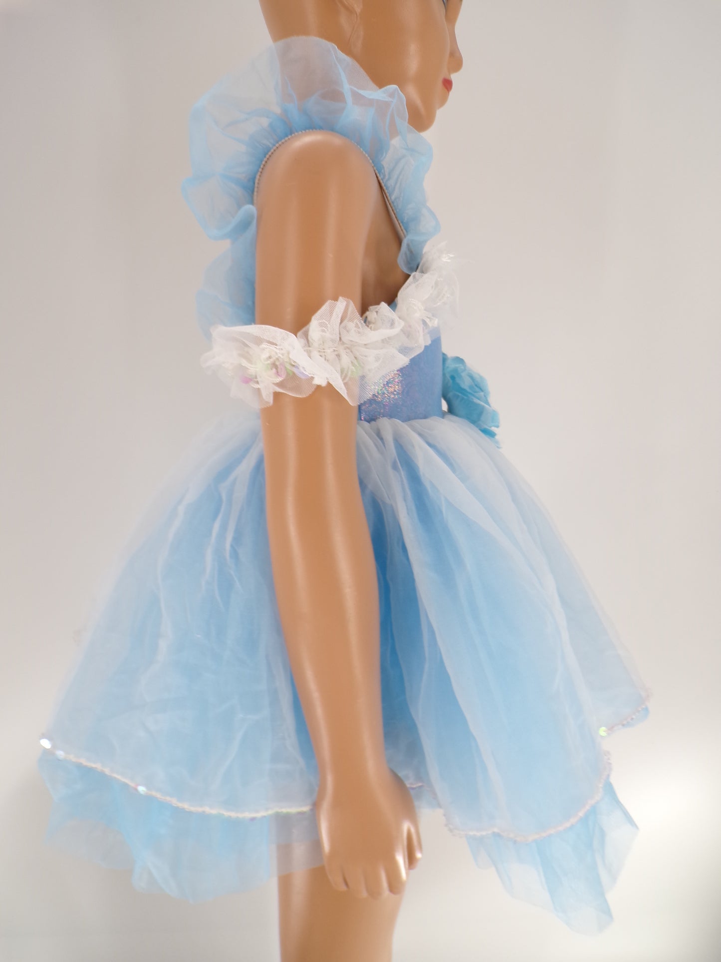 Pre-Owned Costume Curtain Call  E249 Small Child Lt Blue  Ballet