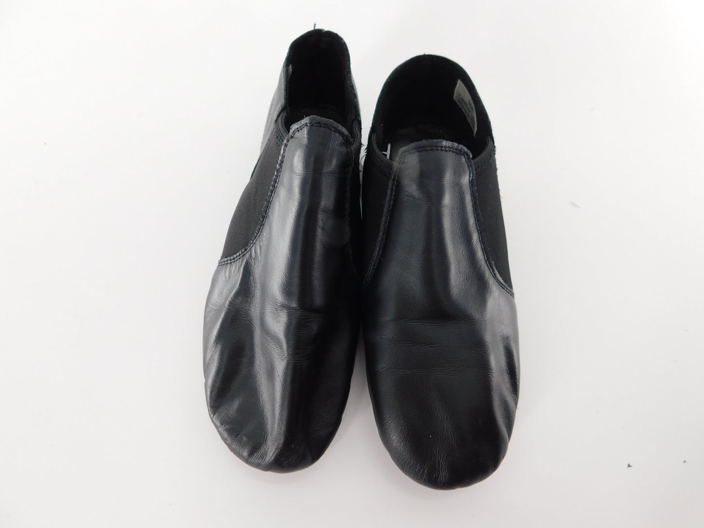 Pre-Owned Jazz Shoes Stelle Big Kid 1M  Leather Slip On