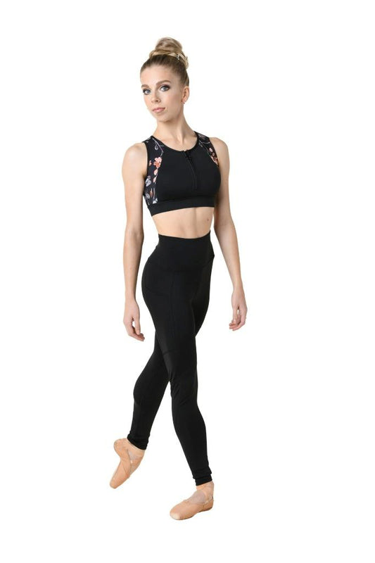 New Leggings DANZNMOTION 22402A Adult Sizes  Black  Jazz Contemporary