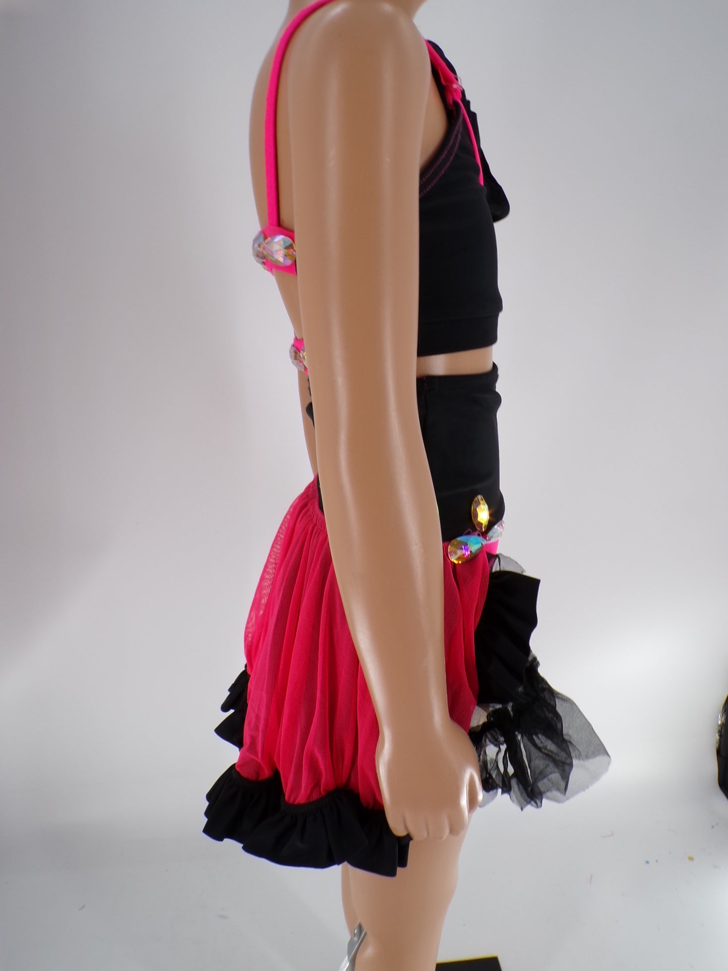 Pre-Owned Costume Star Maker   Small Child Hot Pink  Jazz