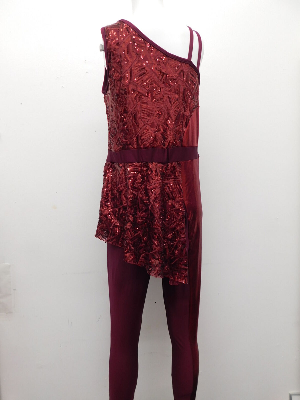 Pre-Owned Costume Wish Come True  22055 XXL Child Burgundy  Jazz