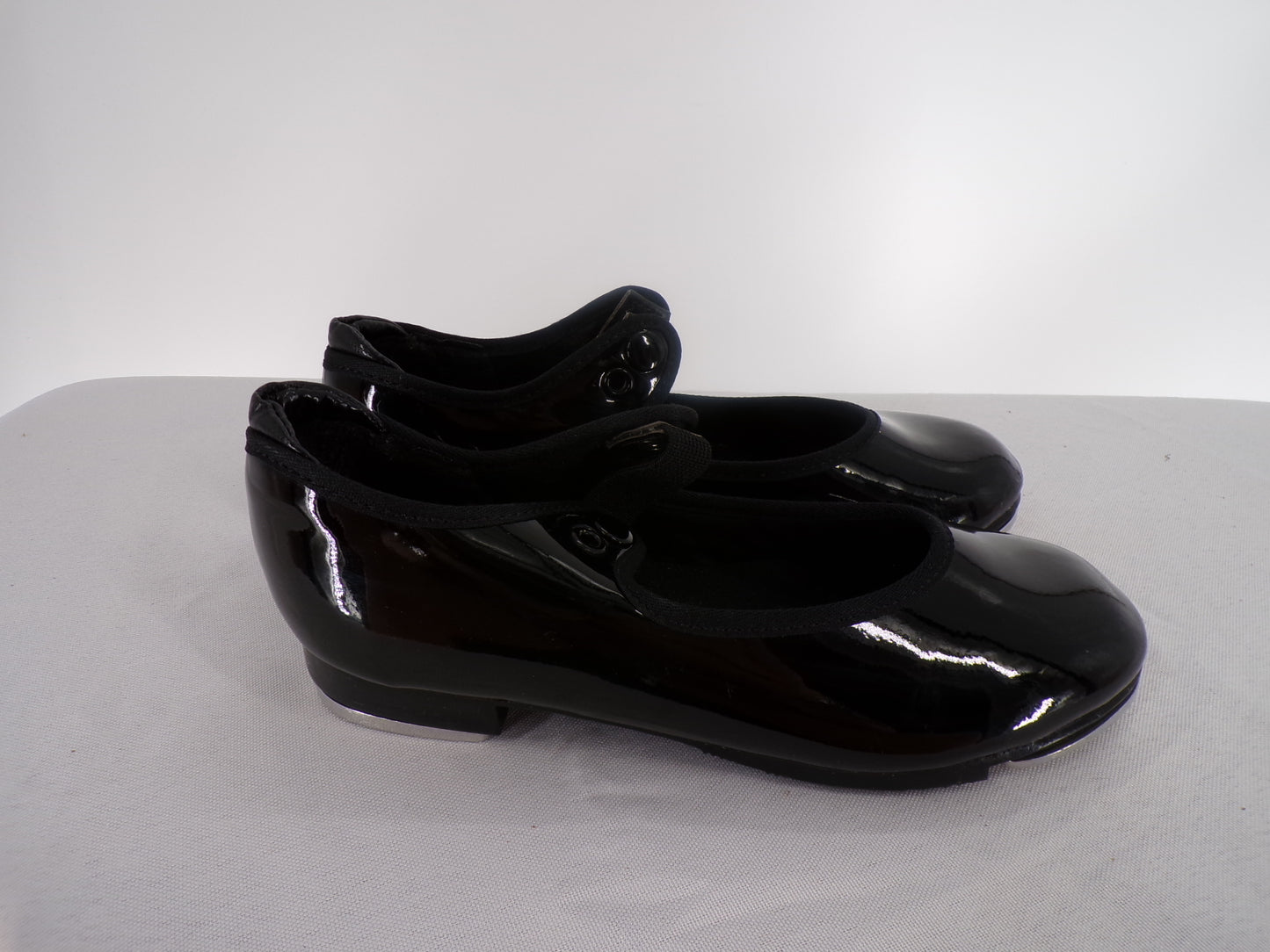 Pre-Owned Tap Shoes Capezio Little Kid 11.5M Tyette Man Made Elastic Student