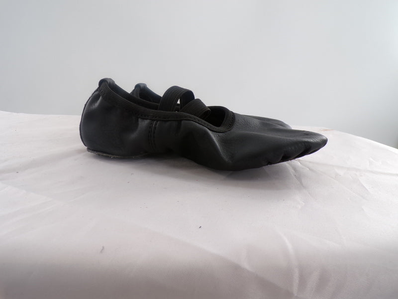 Pre-Owned Ballet Shoes Generic Little Kid 11M No Tie Leather Cross Straps Split Sole