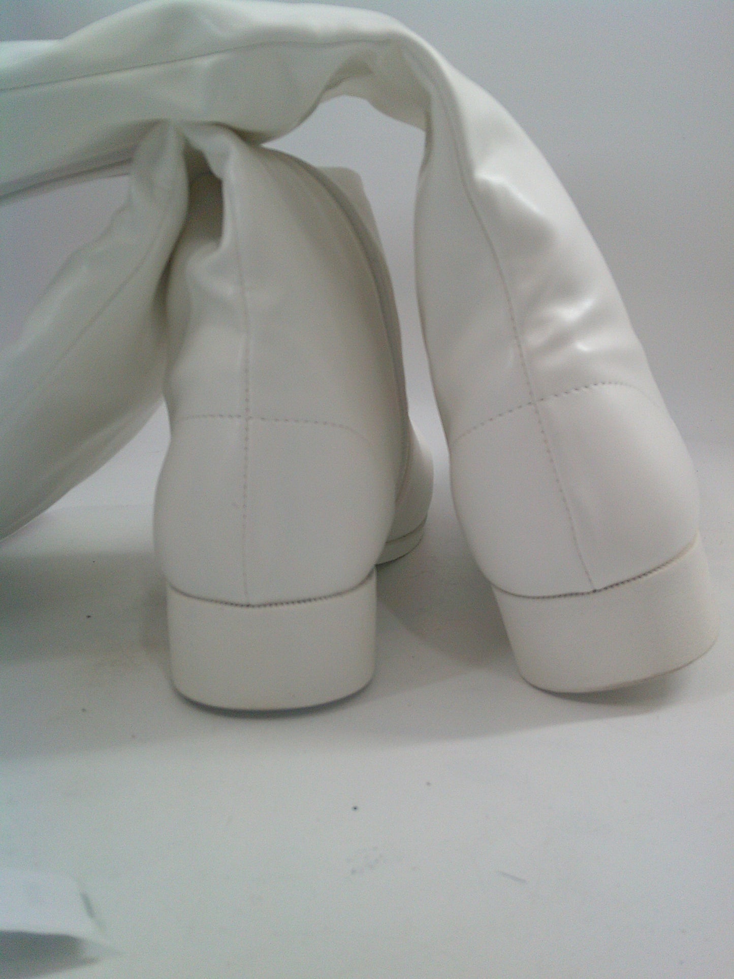 Pre-Owned Parade Shoes Gotham  9M Knee High  Zip Up Rubber