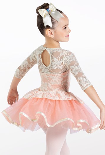 Pre-Owned Costume Weissman  11554 Small Child Peach  Ballet