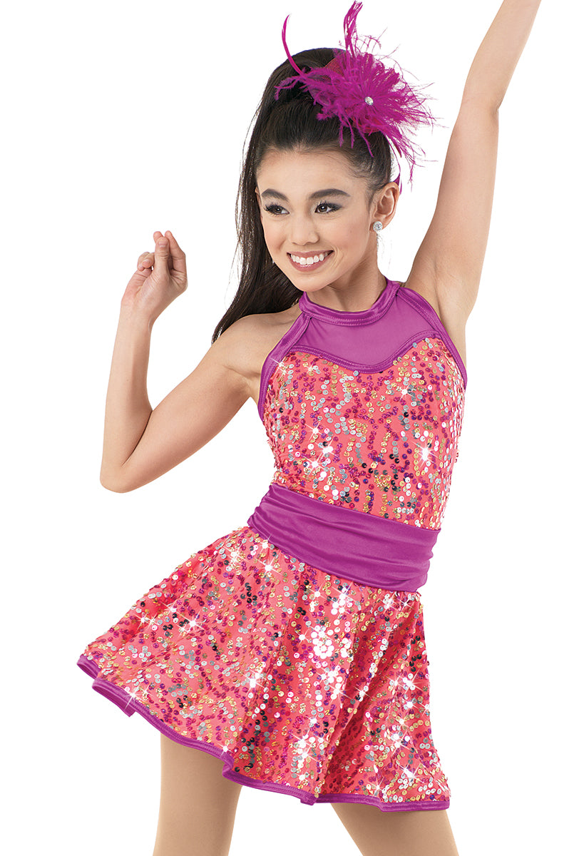 Pre-Owned Costume Weissman  9603 Small Child Pink  Jazz