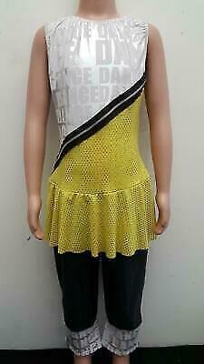 Pre-Owned Costume Dansco   Large Adult Yellow  Jazz
