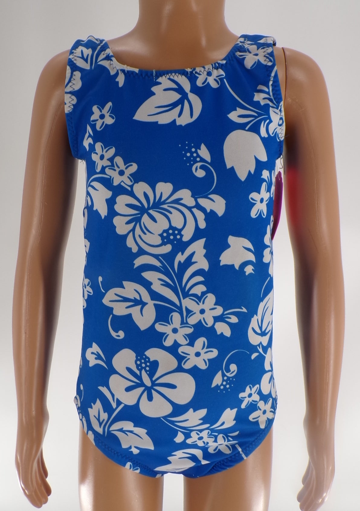 Pre-Owned Leotard Flip Flop   Large Child Blue  Gymnastics Acro