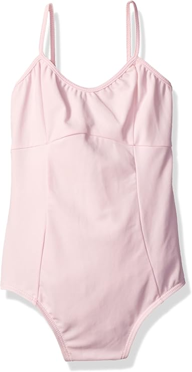Pre-Owned Leotard Gia-Mia Pink Medium Child Princess Seams Ballet Jazz Crossing Back