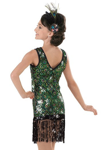 Pre-Owned Costume Weissman  7547 Small Adult Green  Jazz