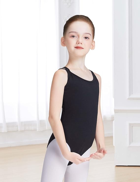 Pre-Owned Leotard Lt Pink 6x-7 Child Cami Strappy Jazz Acro Tap