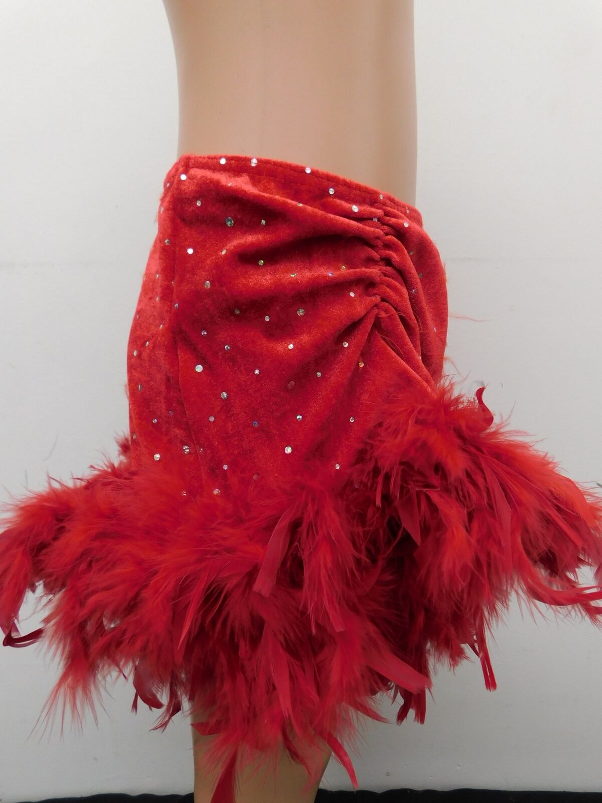 Pre-Owned Skirt Weissman  32-5748 Medium Child Red  Tap