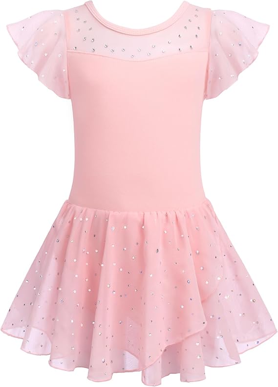 Pre-Owned Leotard Dress Zaclotre XLarge Child Purple Ballet Tap