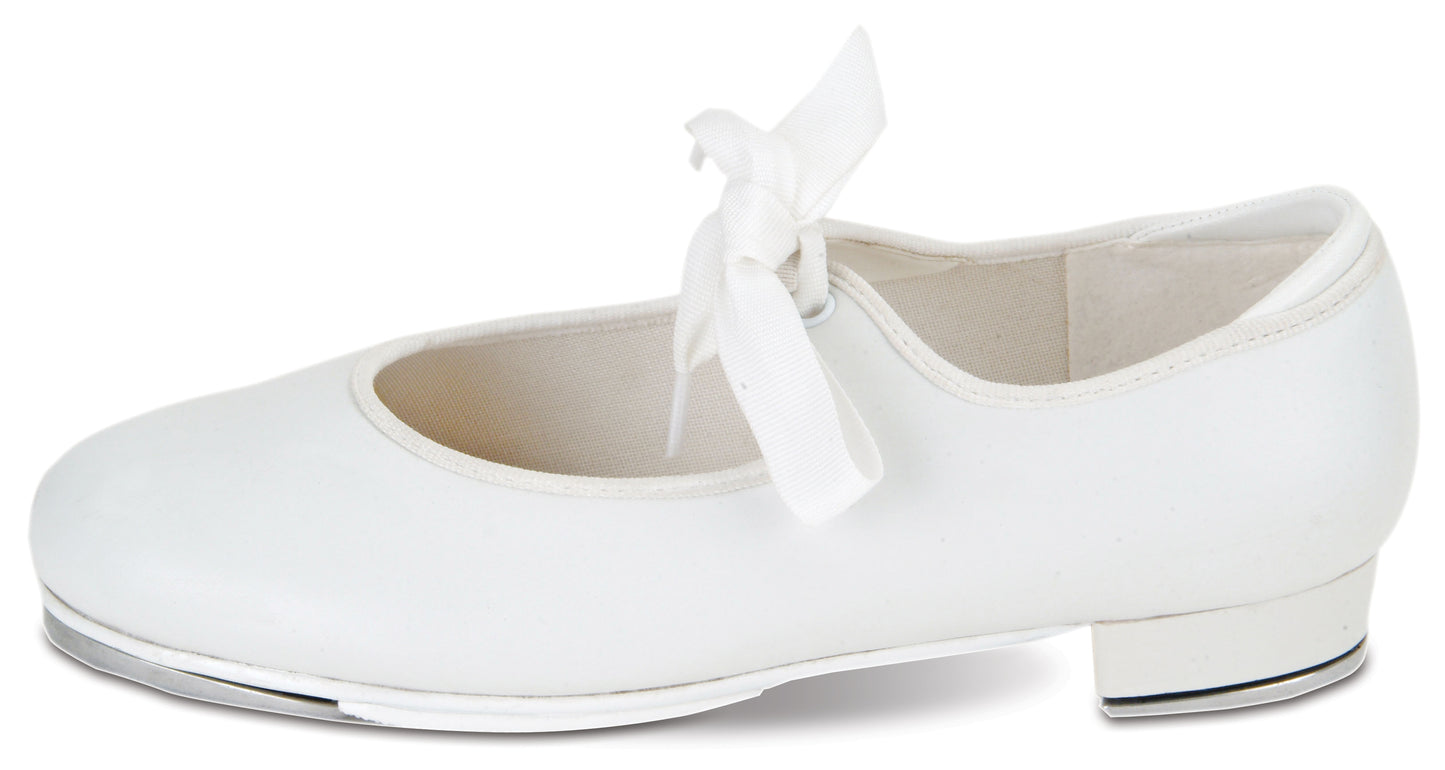 New Tap Shoes Tyette Danz N Motion 620-621-White Child Sizes