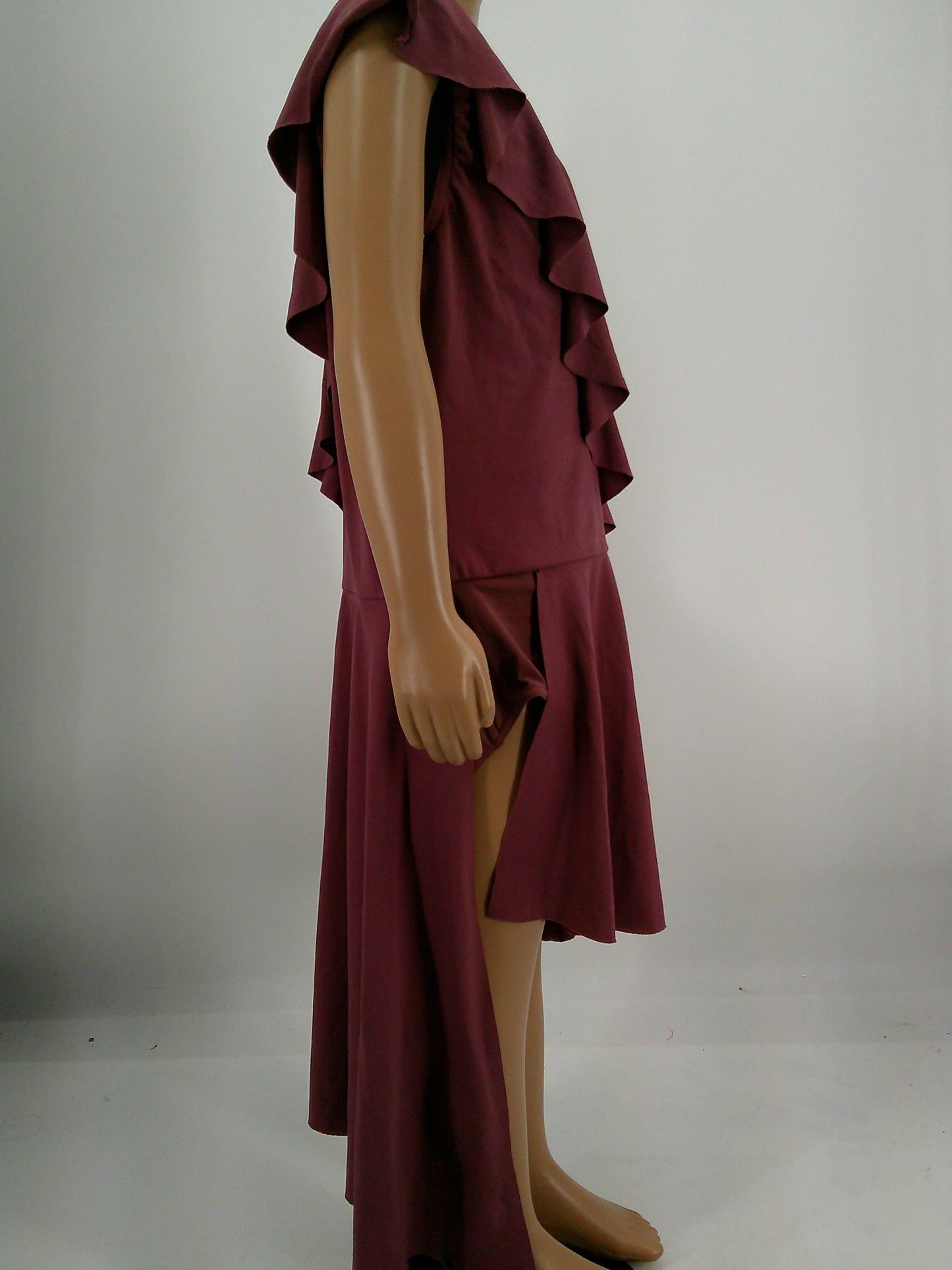 Pre-Owned Costume Weissman  D12571 Small Adult Rose Dress Lyrical Rhinestones