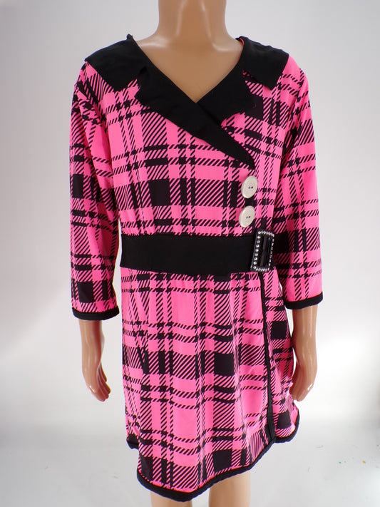 Pre-Owned Costume Curtain Call  E708 Medium Child Hot Pink  Jazz
