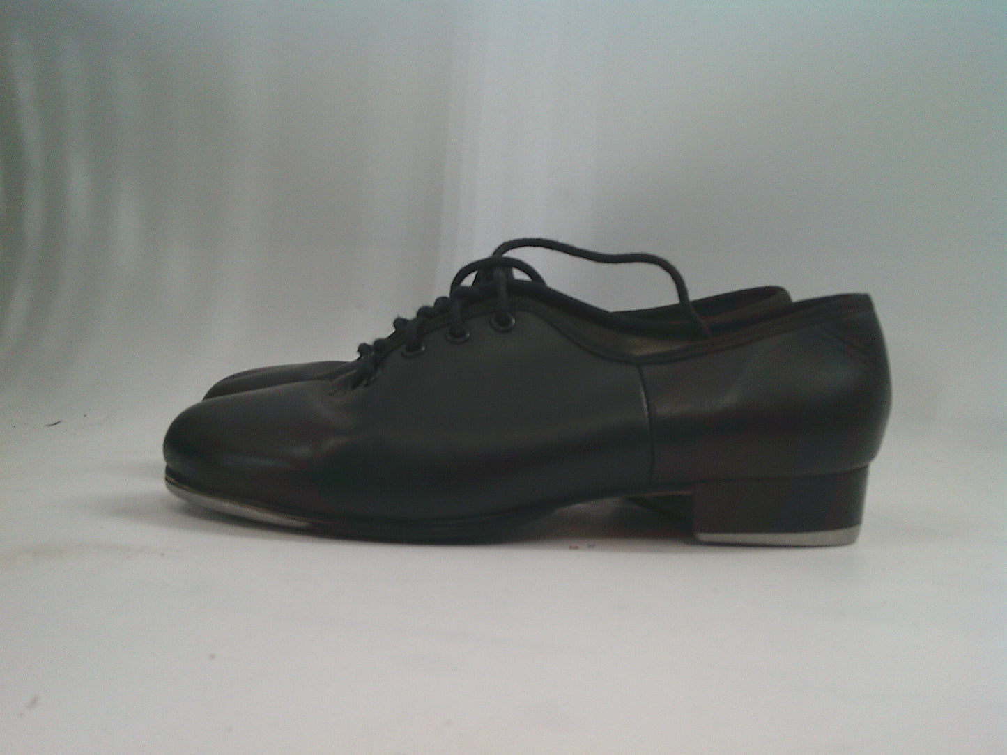 Pre-Owned Tap Shoes Capezio Adult 5M Oxford Leather Lace Up Full Sole
