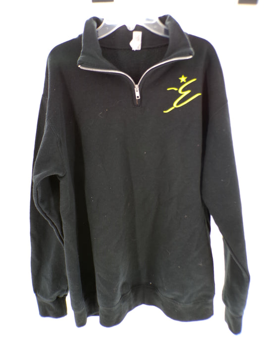 Pre-Owned Top Jerzees   Medium Adult Black  Jazz Tap