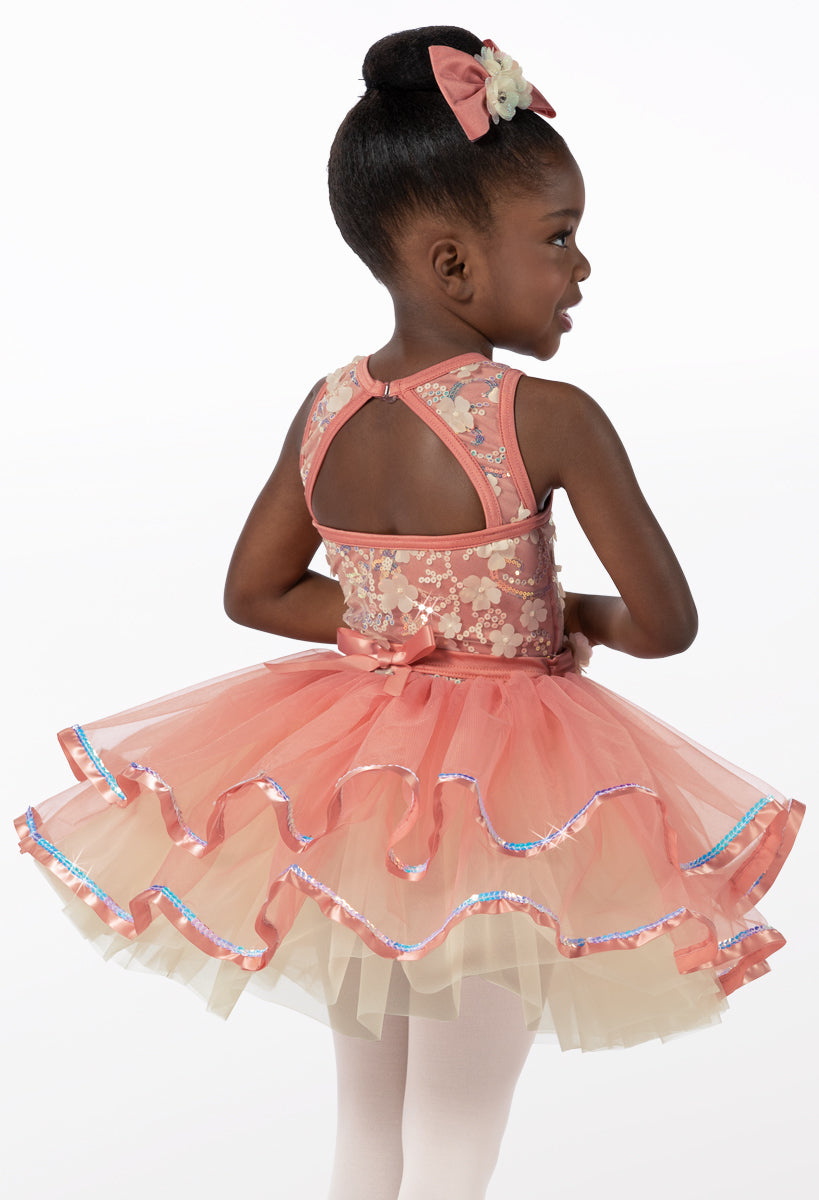 Pre-Owned Costume Weissman  14223 Small Child Peach  Ballet