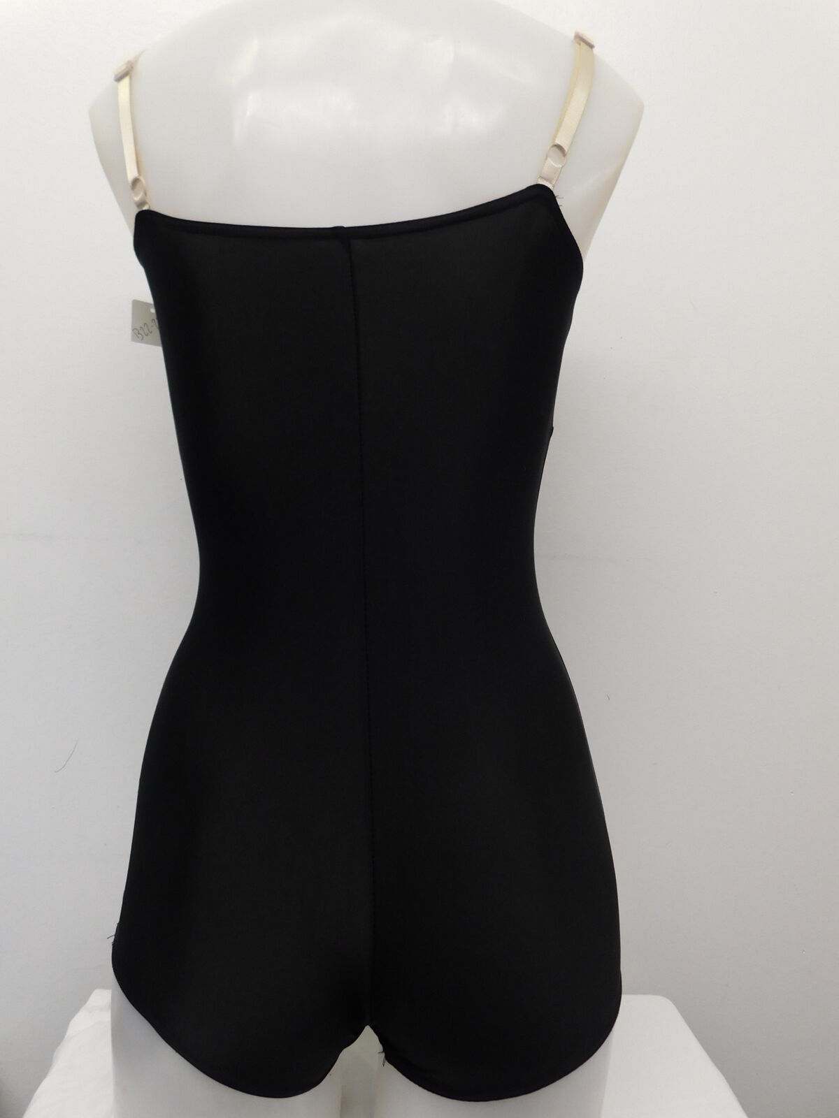 Pre-Owned Leotard Large Child Black Weissman 5145 Jazz Ballet Biketard