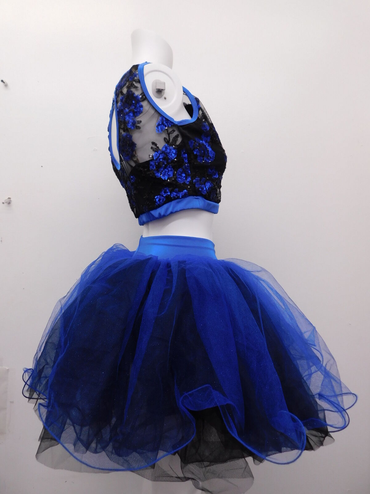 Pre-Owned Costume Costume Gallery   Large Adult Royal Blue 3PC Ballet Lyrical