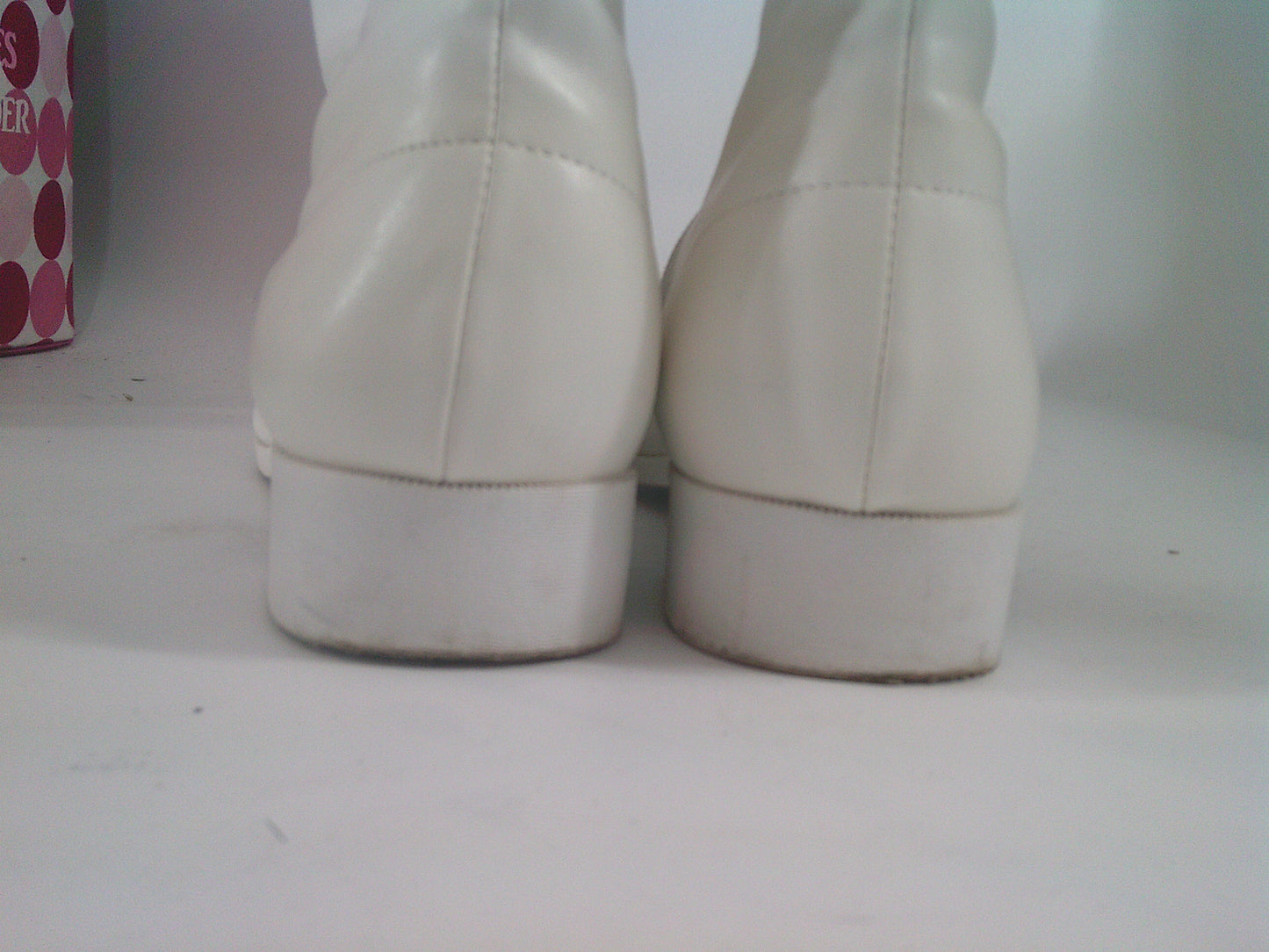 Pre-Owned Parade Shoes Gotham  12M Knee High  Zip Up Rubber