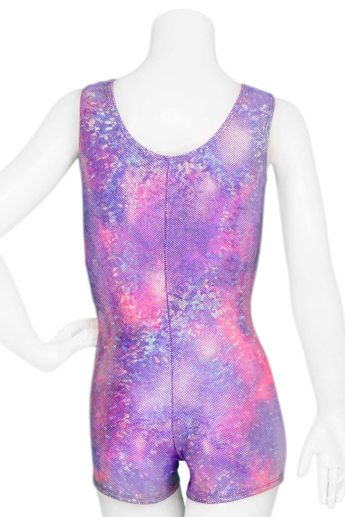 NEW Leotard Biketard Destira Child Large B'Dazzled Tank Tumbling Acro