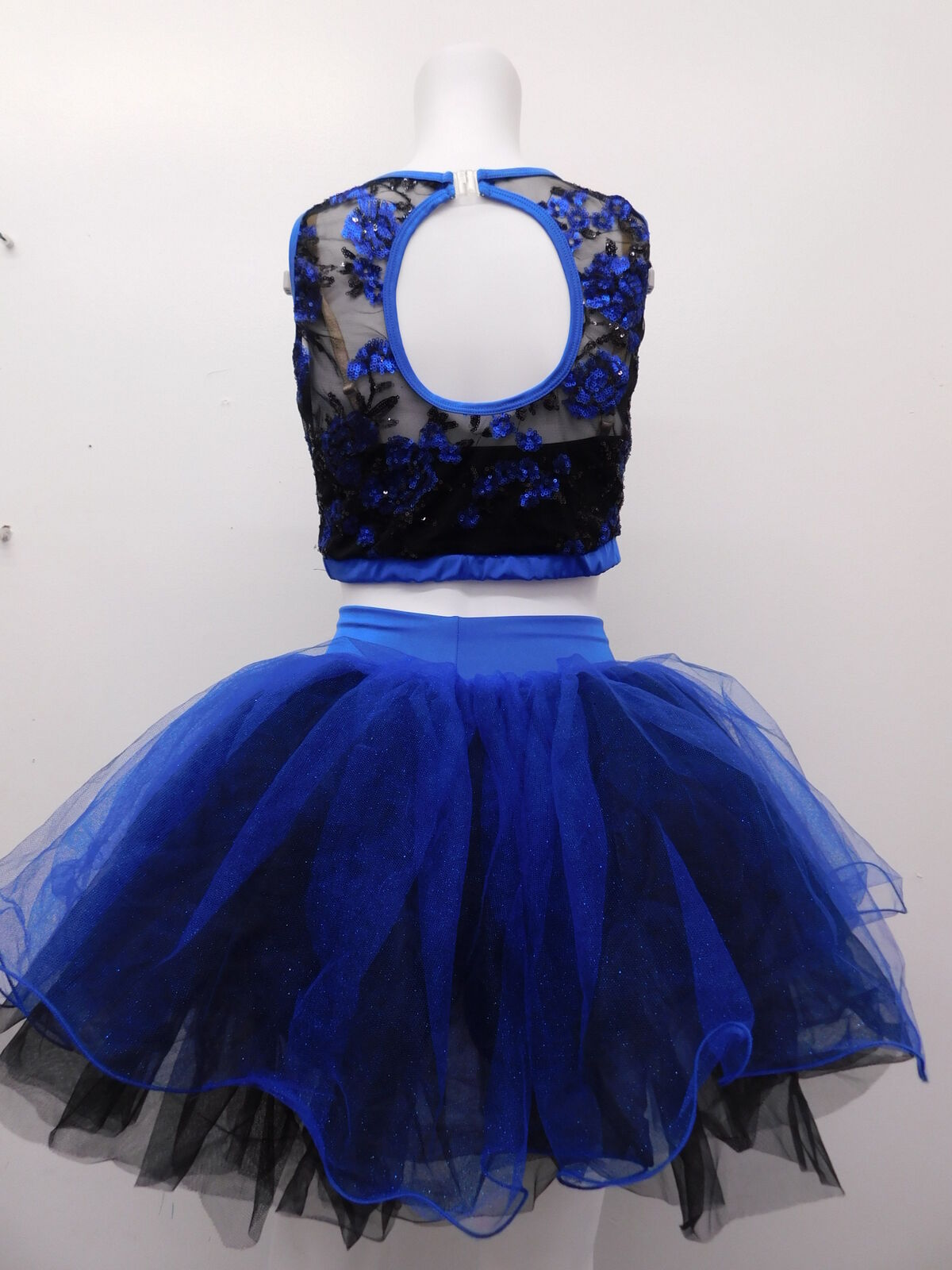 Pre-Owned Costume Costume Gallery   Large Adult Royal Blue 3PC Ballet Lyrical