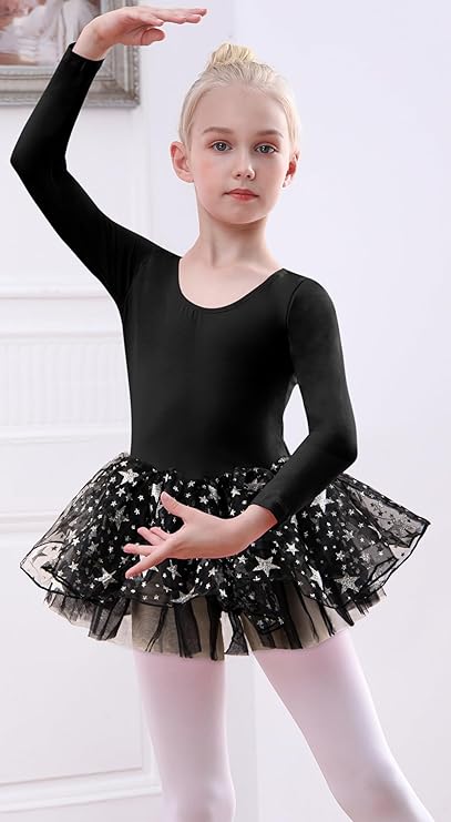 Pre-Owned Dress Tegmk   XL Child Black  Ballet