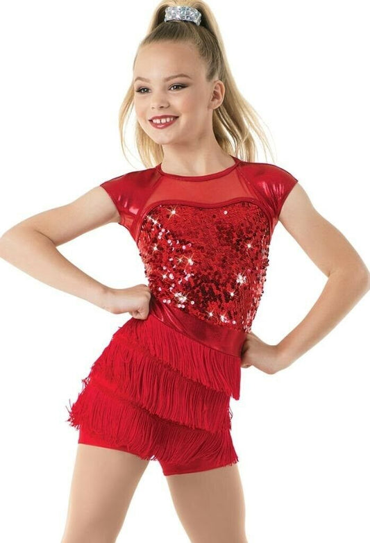 Pre-Owned Costume Weissman 10178 XL Child Red  Jazz