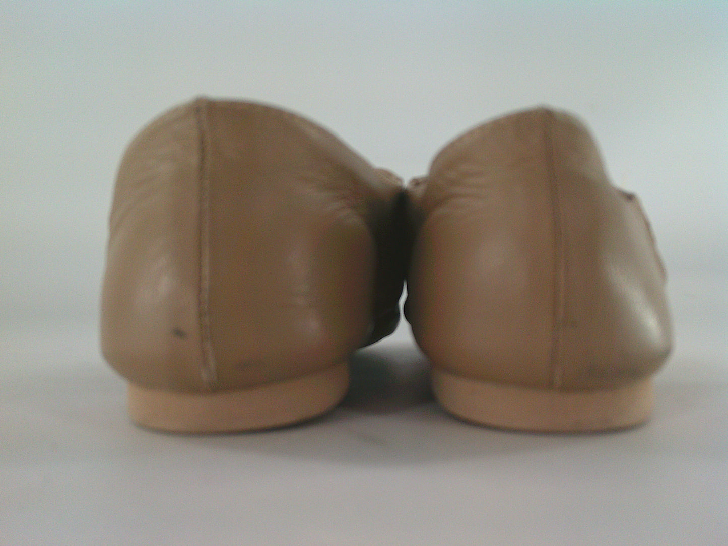 Pre-Owned Jazz Shoes DanzNMotion Adult 5.5M Slip On Leather Top Elastic