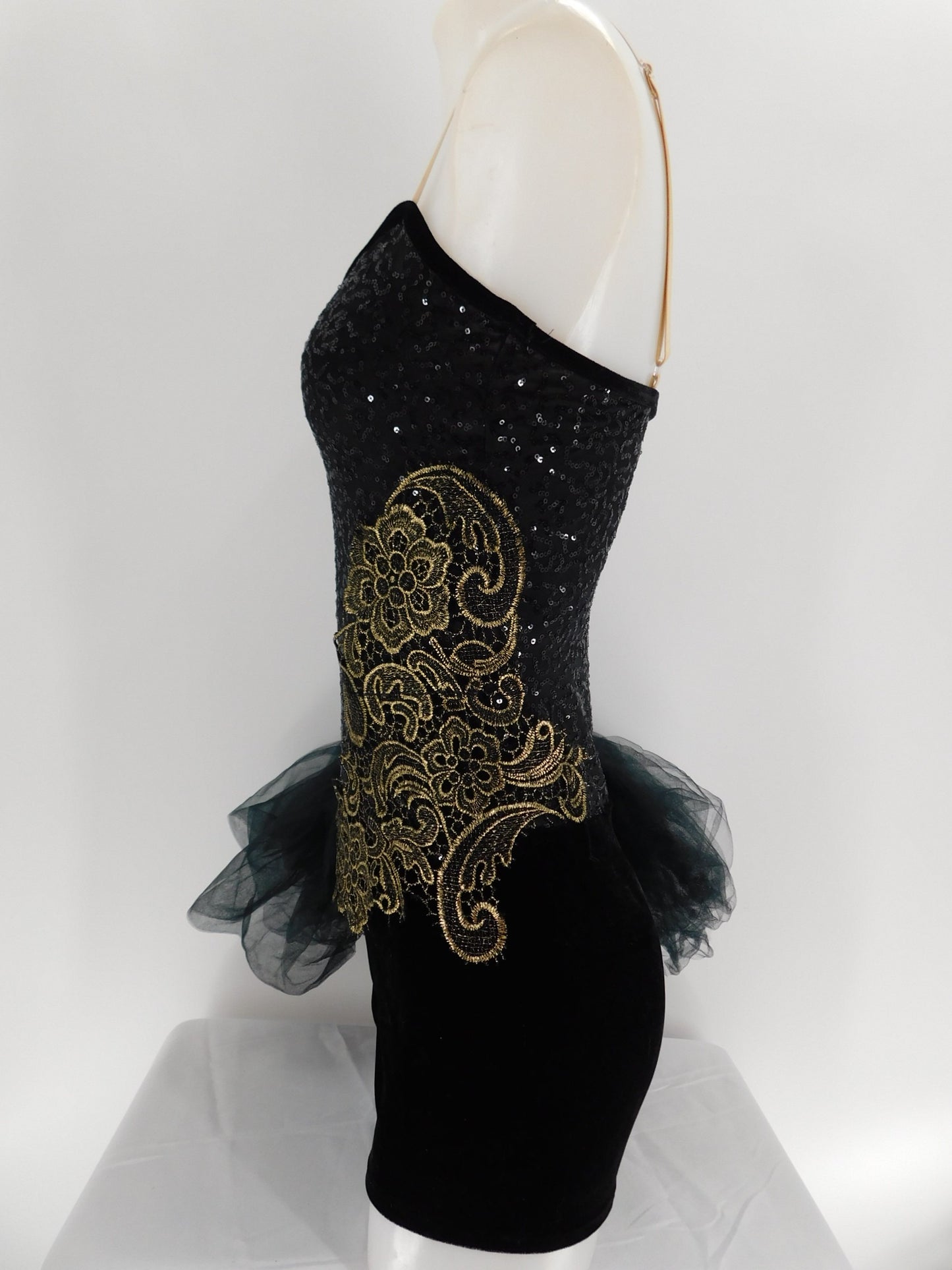 Pre-Owned Costume Weissman  6797 Medium Adult Gold  Jazz